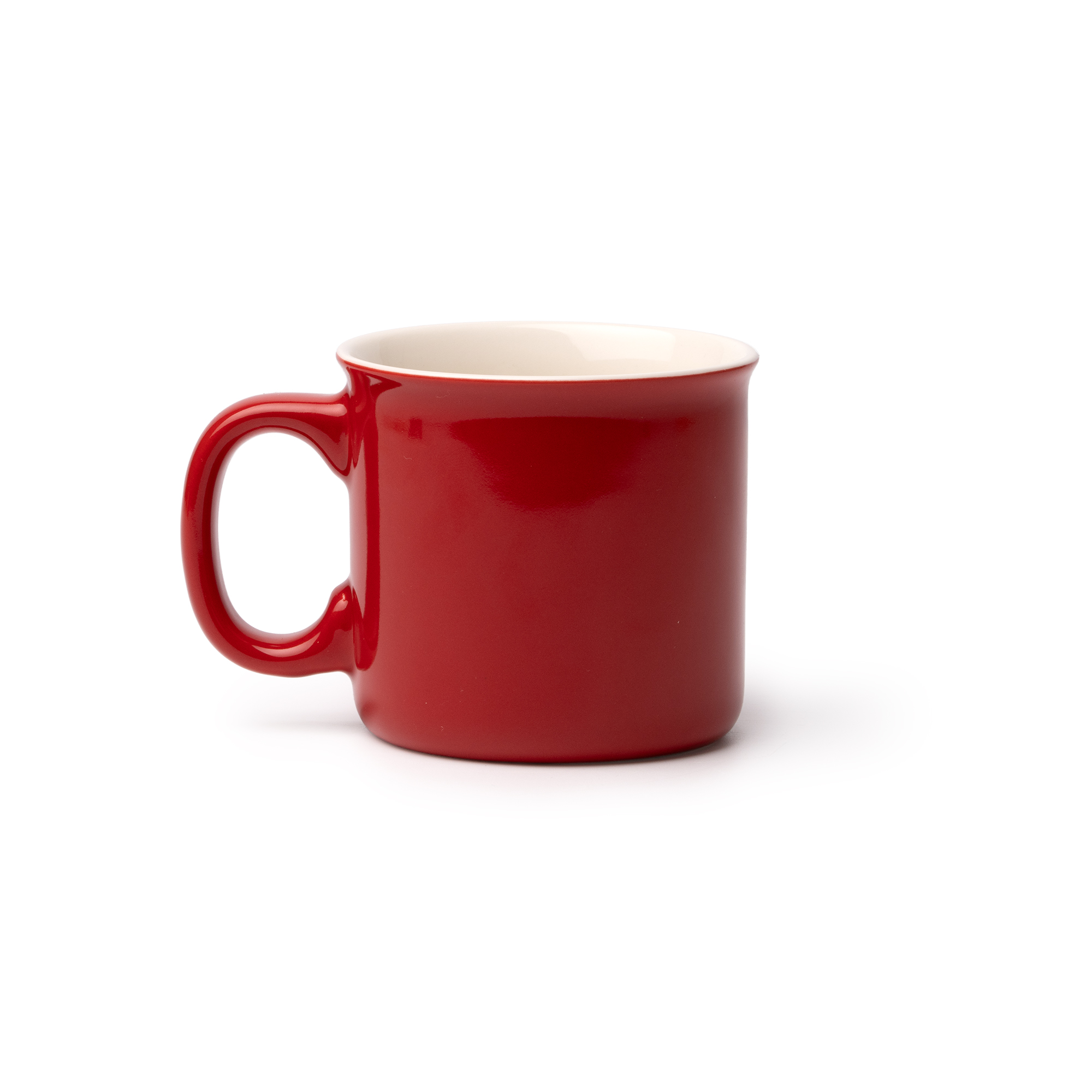 🎄Коледна чаша – Червена с релефна елха – 280 мл - Image 3